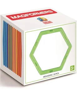12-delige magneetspeelset "Hexagon" - vanaf 3 jaar