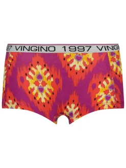 2-delige ondergoedset paars/rood