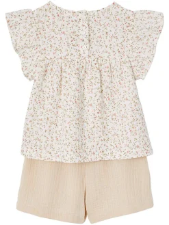 2-delige outfit beige
