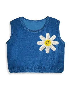 2-delige outfit blauw