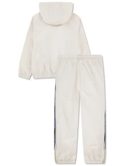 2-delige outfit crème