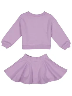 2-delige outfit paars