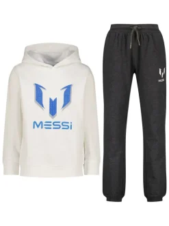2-delige outfit wit/zwart