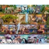 2000-delige puzzel "Big Animal World" - vanaf 14 jaar