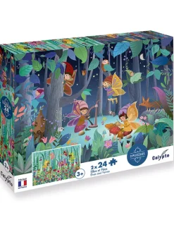 48-delige puzzel "Elfen en Feeën" - vanaf 3 jaar