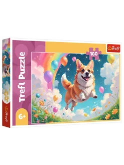 160-delige puzzel "Hond" - vanaf 6 jaar