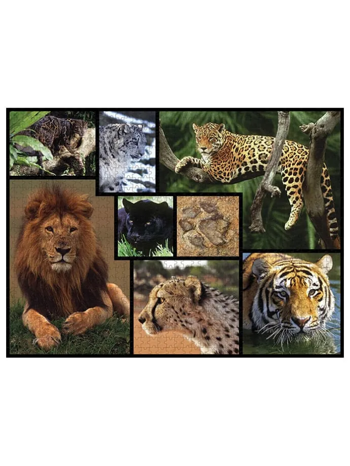 1.000-delige puzzel "Wilde katten" - vanaf 12 jaar