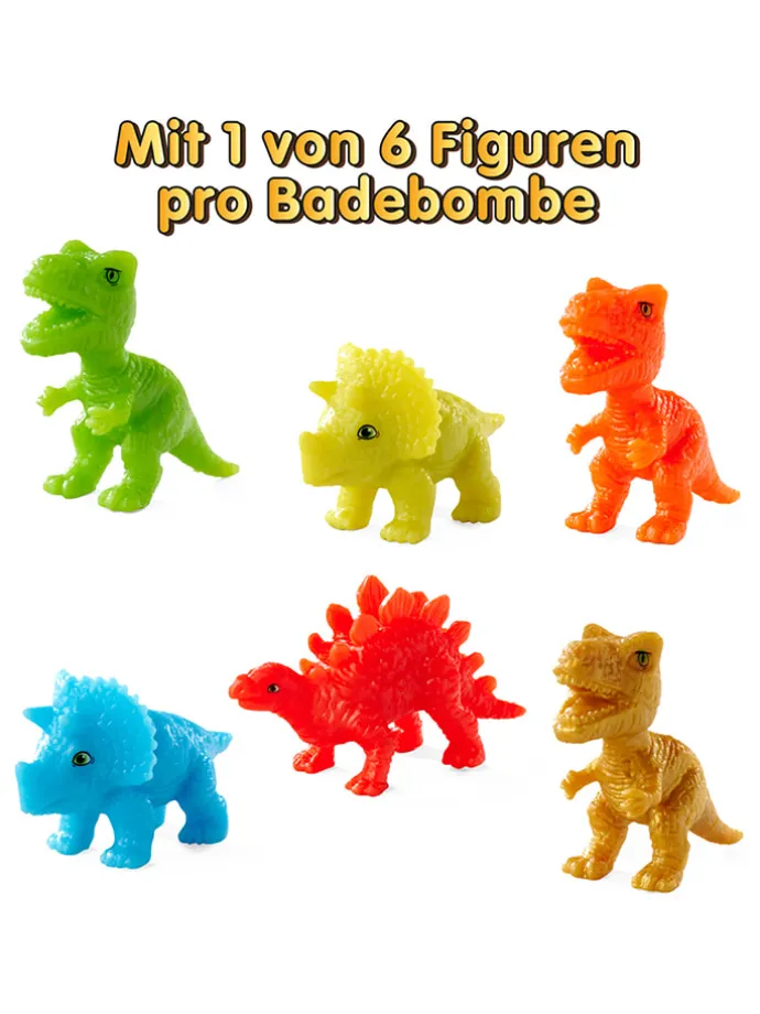 6-delige set: bruisballen "Dino" - vanaf 3 jaar (verrassingsproduct)