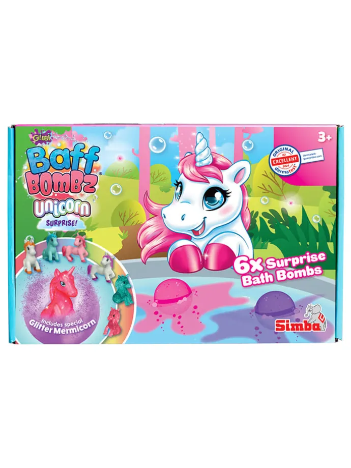 6-delige set: bruisballen "Unicorn" - vanaf 3 jaar (verrassingsproduct)