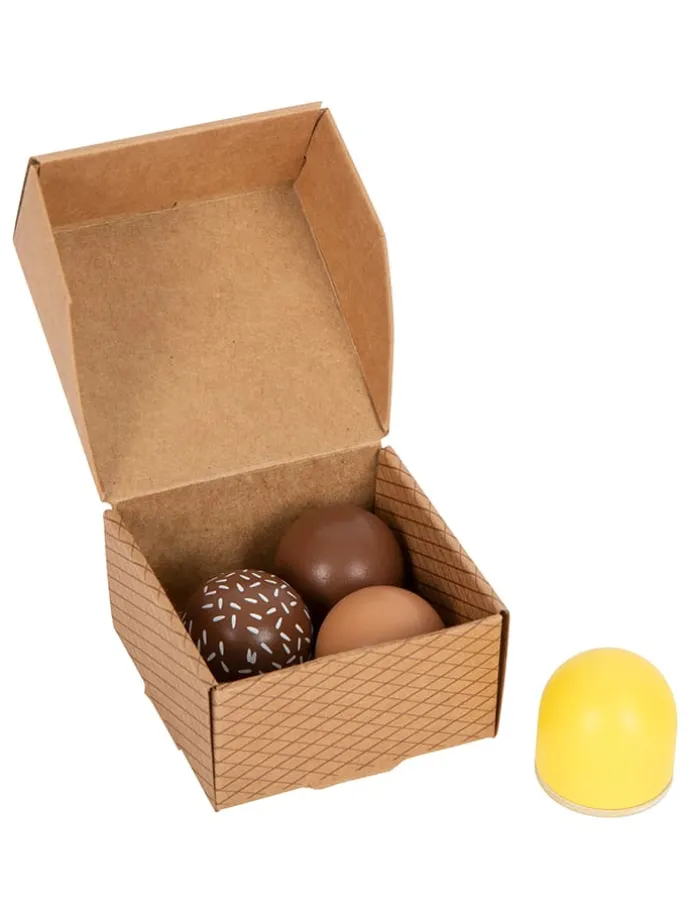 4-delige set: chocoladesnoep - vanaf 3 jaar