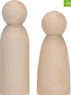 12-delige set: houten figuren XL - vanaf 3 jaar