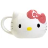 2-delige set: kop en sokken "Hello Kitty" wit/meerkleurig