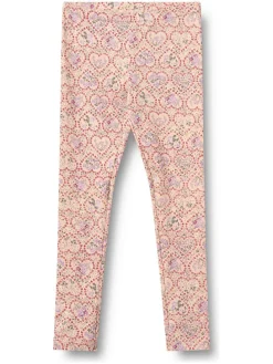 2-delige set: leggings "Jules" lichtroze/oranje