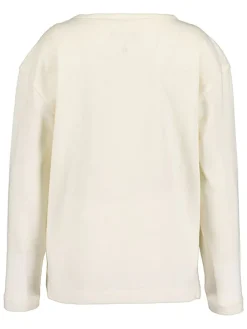 2-delige set: longsleeves crème/lichtblauw