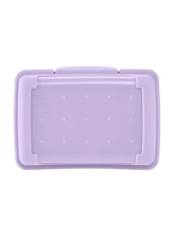 2-delige set: lunchboxen "Luca" paars - 350 ml