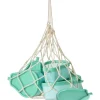 6-delige set: lunchboxen "Pear" turquoise - (L)13 x (B)13 cm