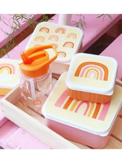 4-delige set: lunchboxen 