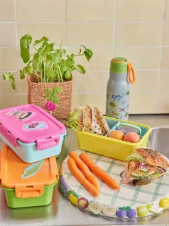 2-delige set: lunchboxstickers "Sweet Cake" meerkleurig