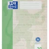 5-delige set: schoolschriften "Oxford Recycling" groen - A4