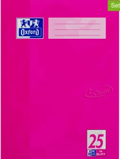 10-delige set: schriften "Touch - Liniatuur 25" roze - A4