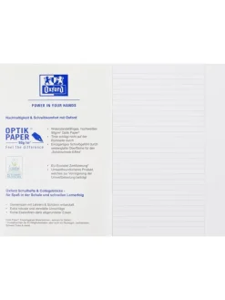 10-delige set: schriften "Touch - Liniatuur 25" roze - A4
