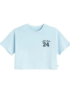 5-delige set: shirts donkerblauw/lichtroze/wit