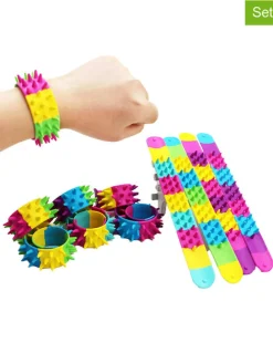 4-delige set: snap-armbanden "Steken" - vanaf 3 jaar