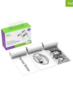 3-delige set: stickerrollen wit - (L)360 x (B)5,7 cm
