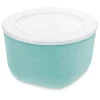 2-delige set: vershoudboxen "Connect" turquoise - 1 l