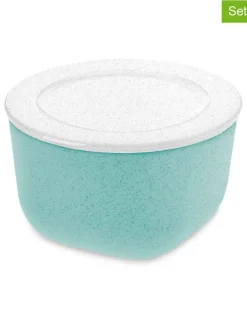 2-delige set: vershoudboxen "Connect" turquoise - 1 l