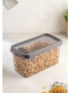 3-delige set: vershouddozen antraciet - 4 l
