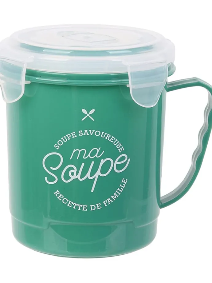3-delige set: vershouddozen geel/rood/groen - 650 ml