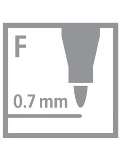 2-delige set: viltstiften 