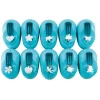 10-delige set: wonderponsen blauw