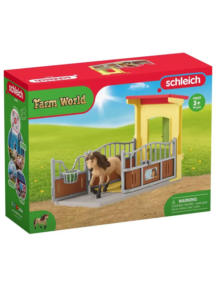 19 delige speelset "Ponybox mit Islandpferd - 42609" - vanaf 3 jaar
