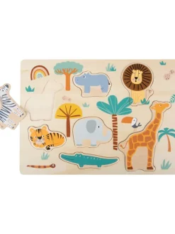 7-delige steekpuzzel "Safari" - vanaf 2 jaar