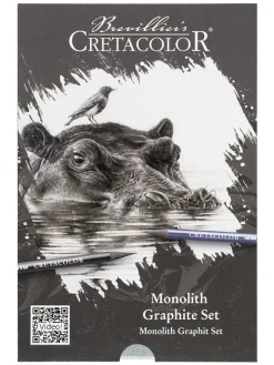 10-delige tekenset ''Monolith Graphit''