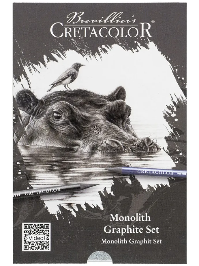 10-delige tekenset ''Monolith Graphit''