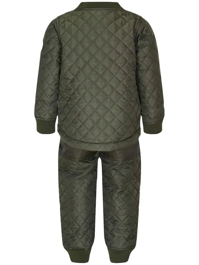 2-delige thermo-outfit kaki
