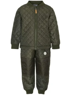 2-delige thermo-outfit kaki