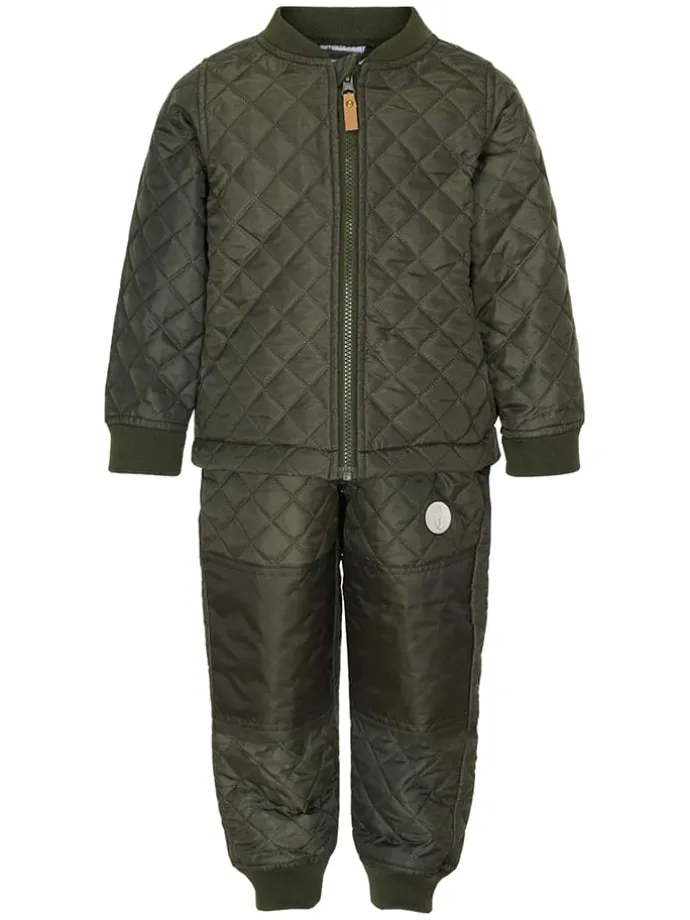 2-delige thermo-outfit kaki