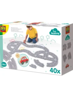 40-delige vilten wegdelen - vanaf 2 jaar