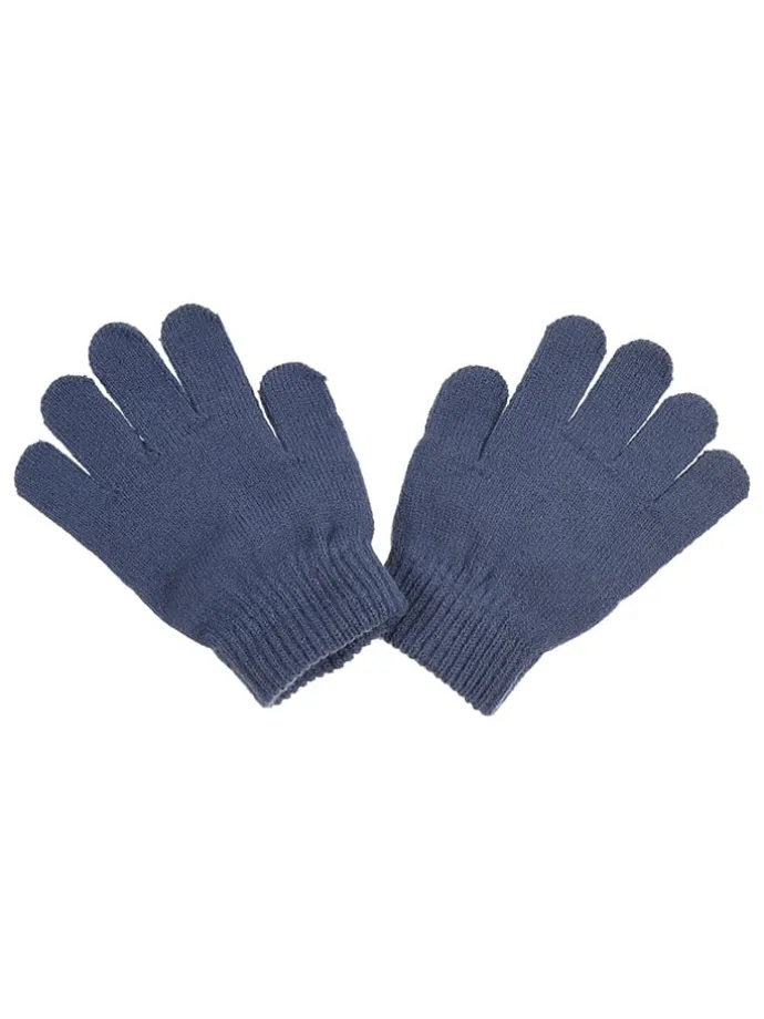 3-delige winteraccessoireset donkerblauw