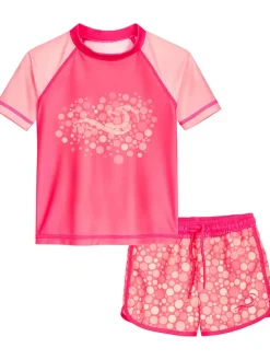 2-delige zwemoutfit roze