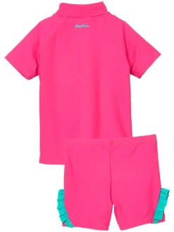 2-delige zwemoutfit roze