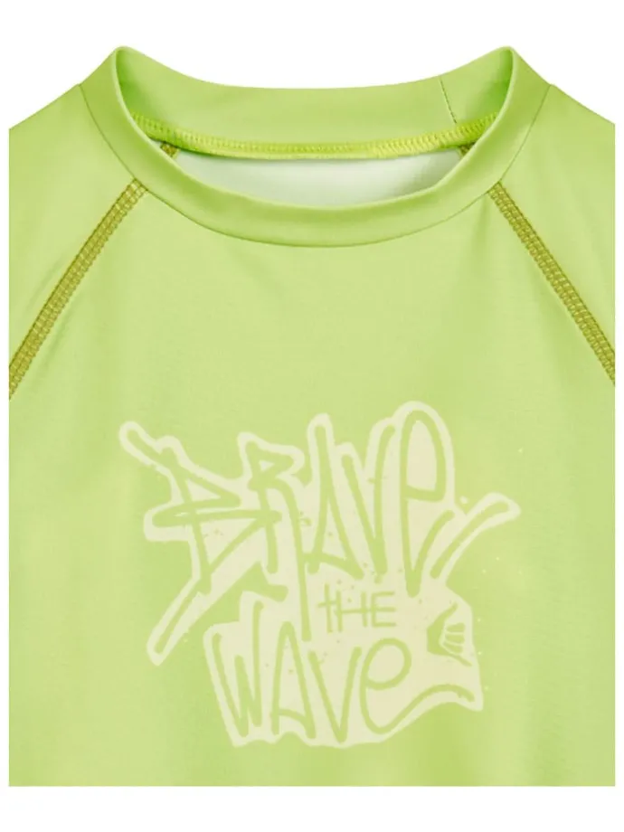 2-delige zwemoutfit "Wave" groen