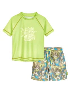 2-delige zwemoutfit "Wave" groen