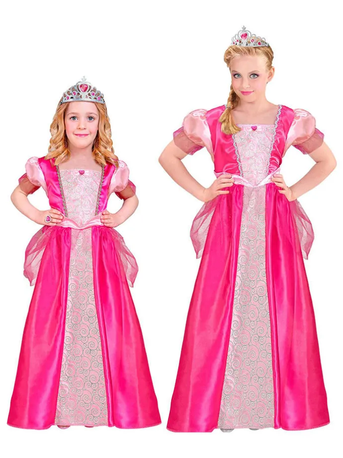 2-delig kostuum "Prinses" roze