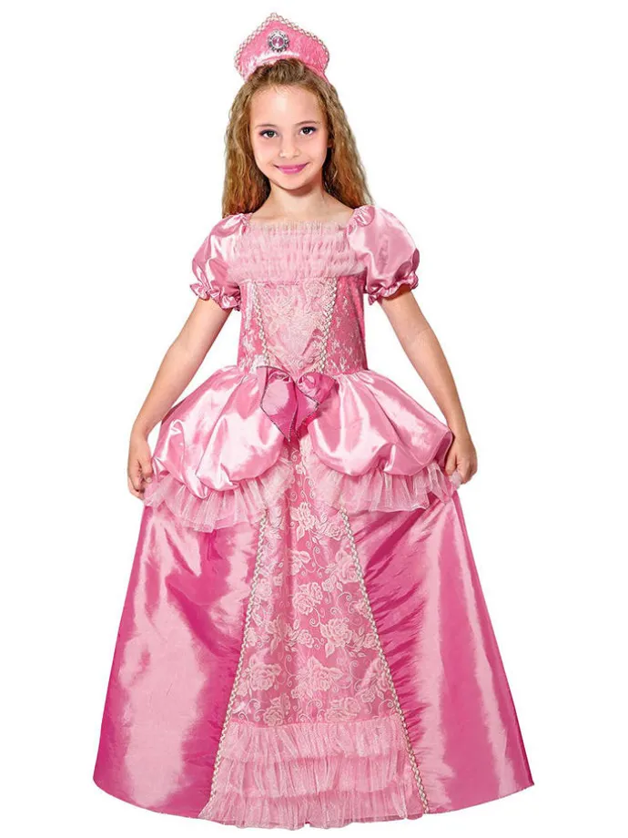 2-delig kostuum "Prinses" roze