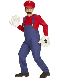 3-delig pakje "Super Mario" blauw/rood